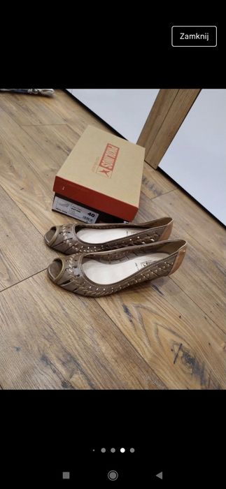 Buty damskie 40 Pikolinos nowe półbuty czółenka skóra
