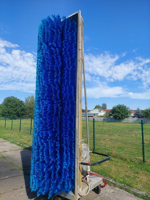 Mobilna myjka TIR , Mobilna szczotka do tirów nowe włosie !!! Polecam