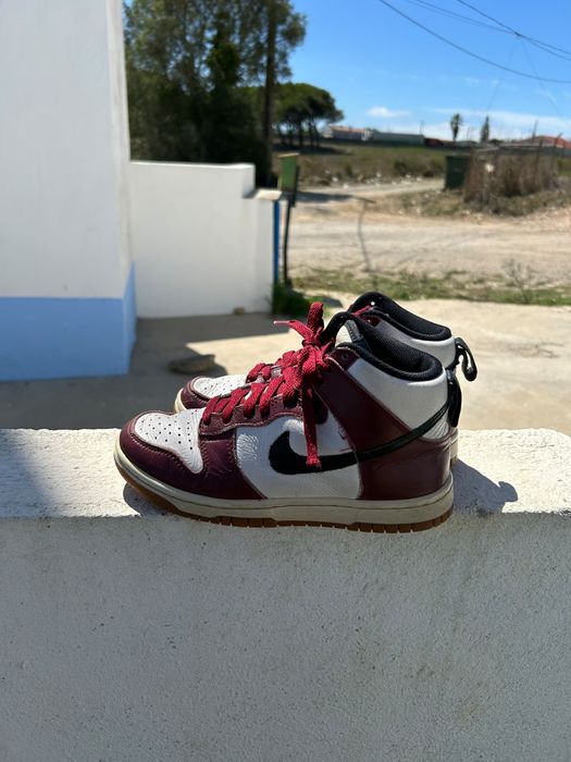 air jordan 1 vermelho e branco