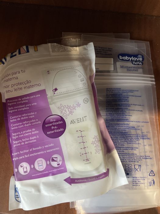 Пакети для зберігання грудного молока + подарунок