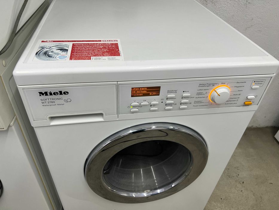 Pralko suszarka MIELE WT 2780 plaster miodu  super stan Pralka