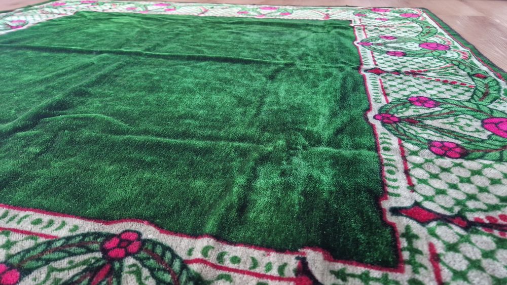 Secesja Łódzki Kilim Obrus Przedwojenny Herman Antyk