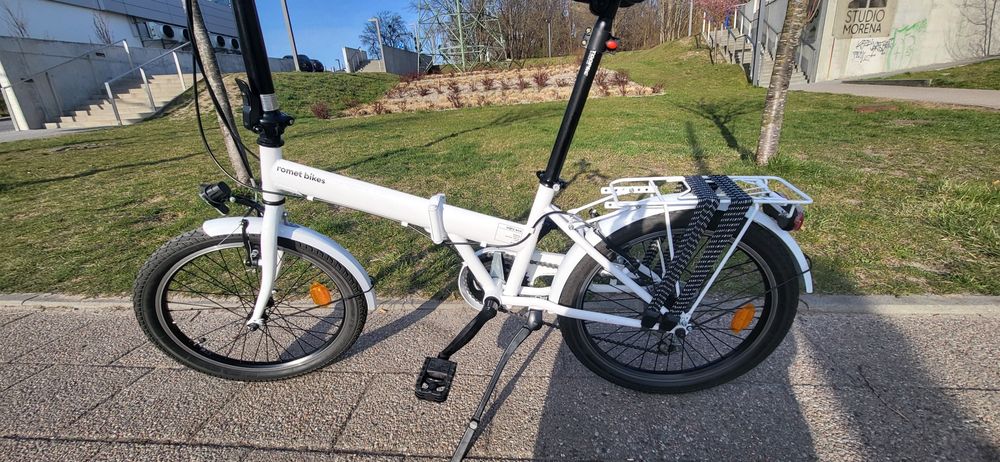 Rower - Skladak - Romet Wigry Eco - Bialy