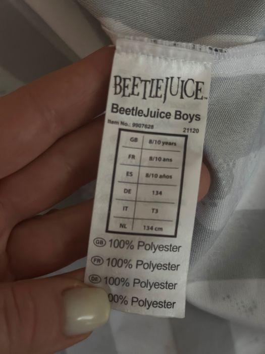 костюм beetlejuice Битлджус