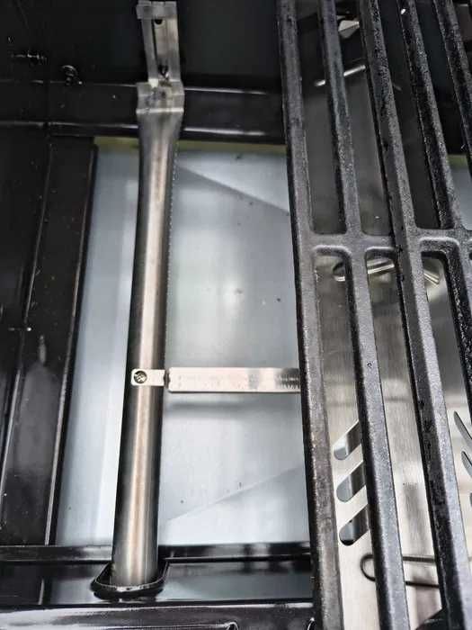 GRILL Gazowy EL FUEGO LONG BEACH 6+1 ŻELIWO z szybą solidny Nowy !