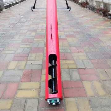 Шнековий навантажувач 108*5м, гвинтовий конвеєр, протруювач, погрузчик