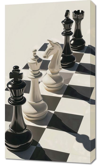 Obraz 50x90cm Szach i Mat