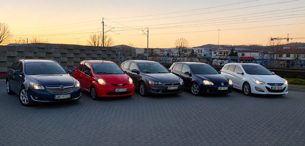 Wynajem Aut / Wypożyczalnia samochodów osobowych