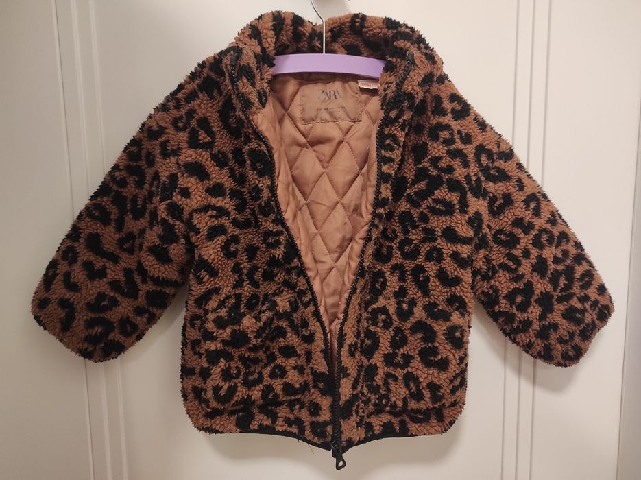 Kurtka futerko Zara r. 104