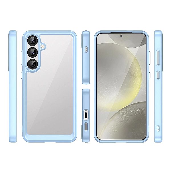 Etui silikonowe Outer Space Case z żelową ramką do Samsung Galaxy S25+