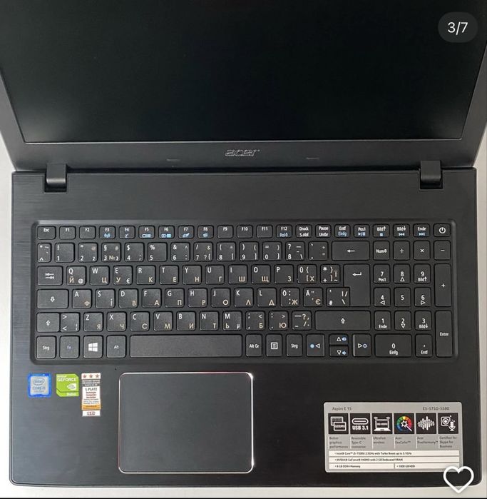 Ноутбук Acer Aspire