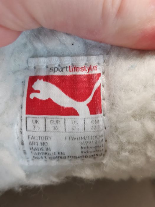 Puma Winterized roz.36 buty sportowe ocieplane , skóra naturalna