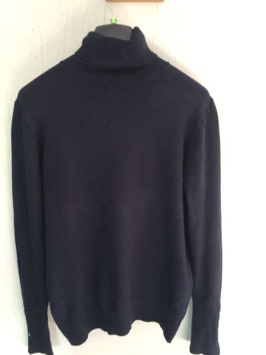 Granatowy golf damski zara w bdb stanie zima ferie cieplo