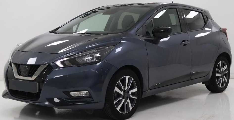 Pára Choques Traseiro Nissan Micra 2018 Cor KY5 (Techno Grey Metallic)