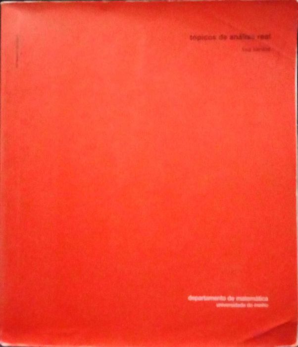 Tópicos de Análise Real - Lisa Santos