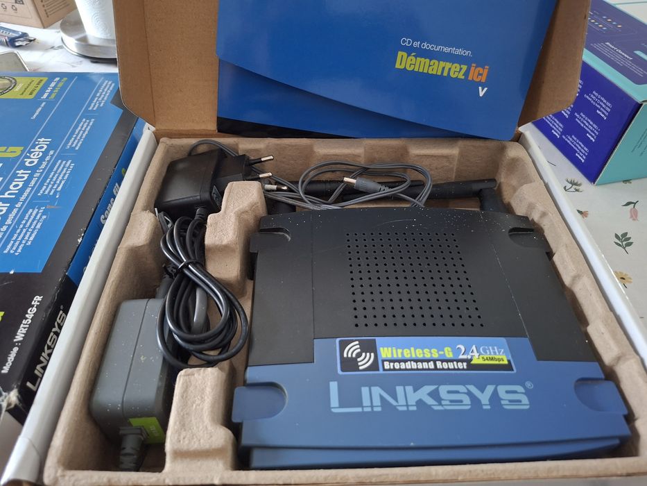 Router Linksys WRT54G-FR