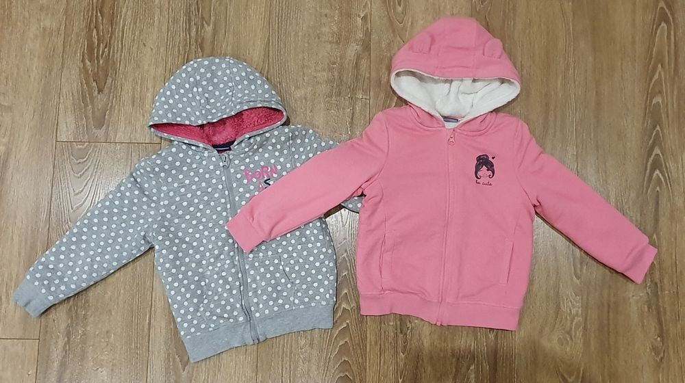 Bluza bluzy 110/116 dziewczynka zestaw