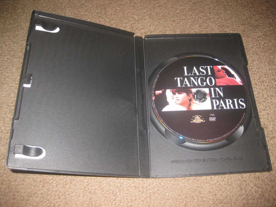 DVD "O Último Tango em Paris" com Marlon Brando