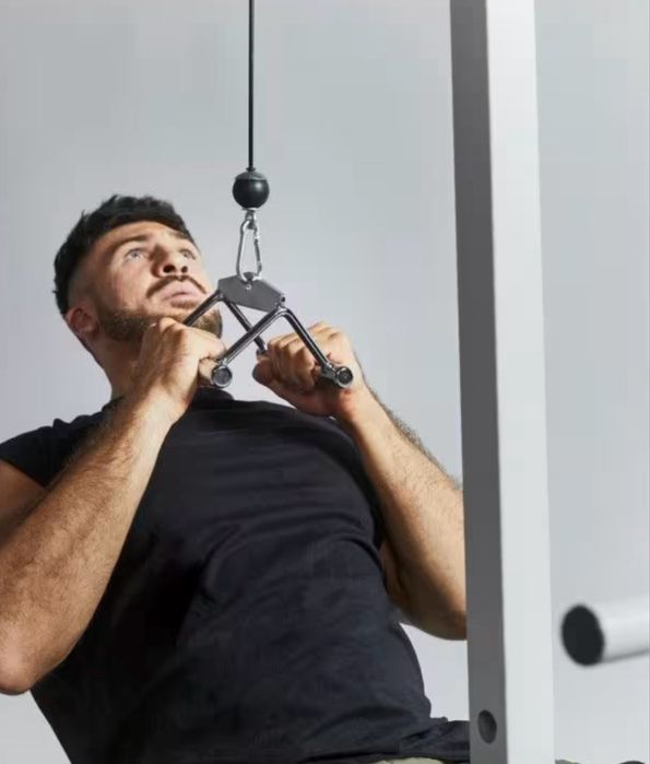 Pega puxador remo comboio musculaçao