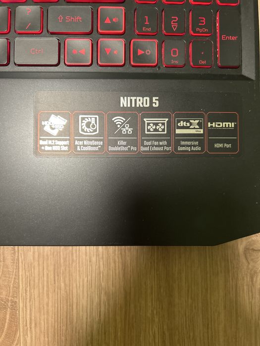 ACER NITRO 5 Rtx 3050