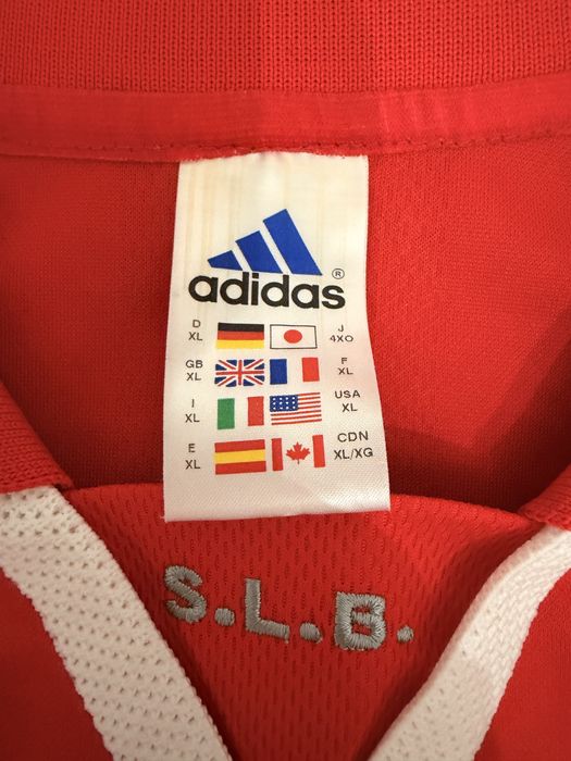 Camisola Benfica 00/01 Adidas Netc SLB