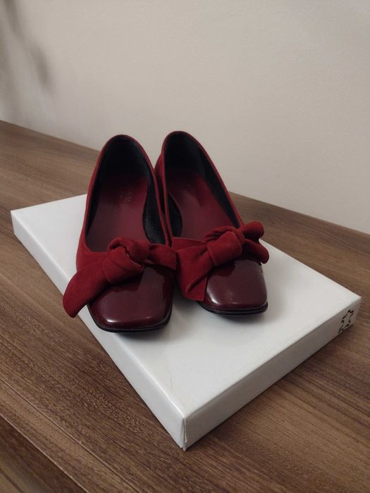 Buty firmy Venezia bordowe