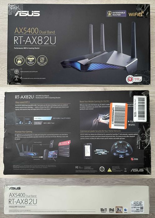 Ігровий роутер Asus RT-AX82U AX5400 USB 3.0 FTP  Ідеал! USA