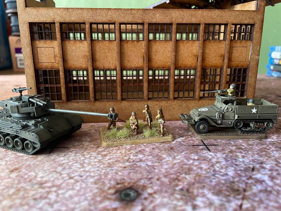 Makieta fabryki w skali 1/100