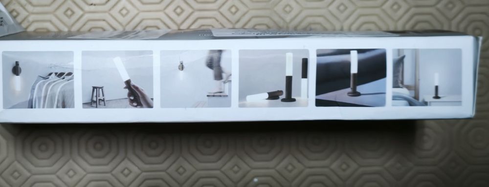 Luminária noturna com sensor movimento