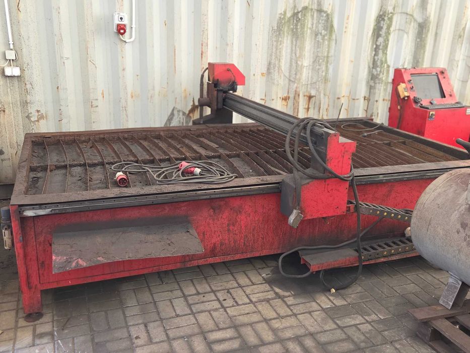Wycinarka plazmowa CNC 1530 mm x 3030 mm + źródło plazmy Hypertherm 85 SYNC