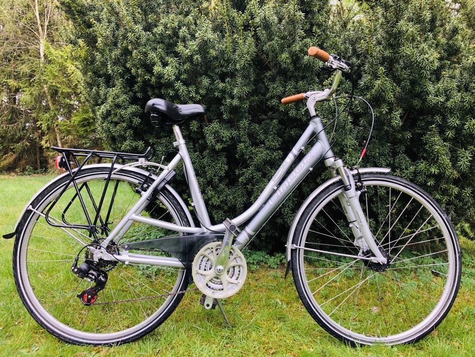 Rower miejski trekkingowy LINDOR koła 28 cali shimano damski męski