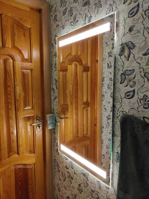 АКЦІЯ! Зеркало з лед підсвічуванням Зеркало с подсветкой овальне