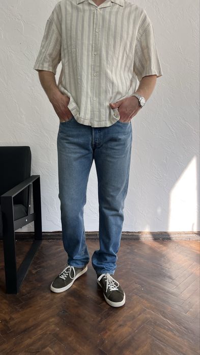 NEW ! ORIGINAL !Чоловічі  джинси Levi’s  501 Straight Fit