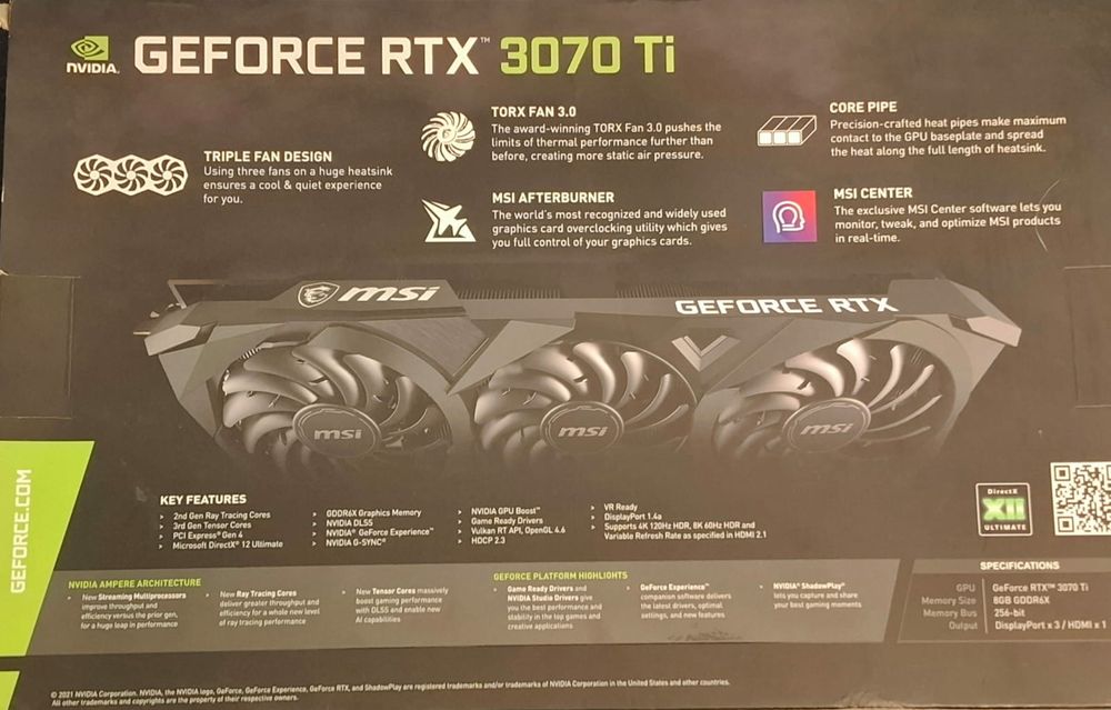 Karta graficzna rtx 3070 ti 8gb Wilczyce • OLX.pl