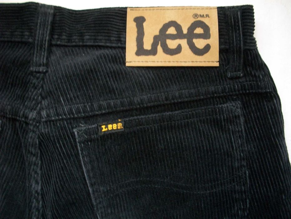 винтажные вельветовые джинсы 70-х г Lee Ranger полут 40-40.5см Бельгия