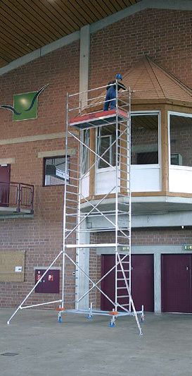 Rusztowanie jezdne, wynajem H=8,40m KRAUSE STABILO 10. Cena 70 zł