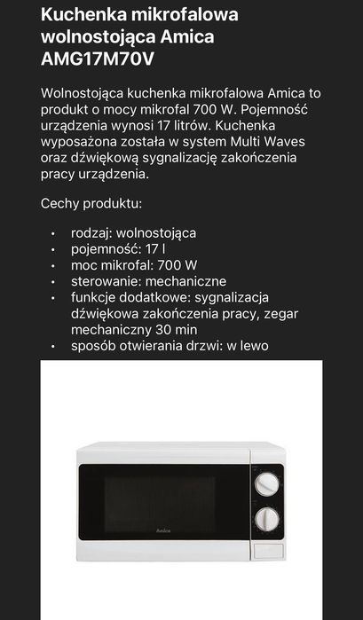 Kuchenka mikrofalowa