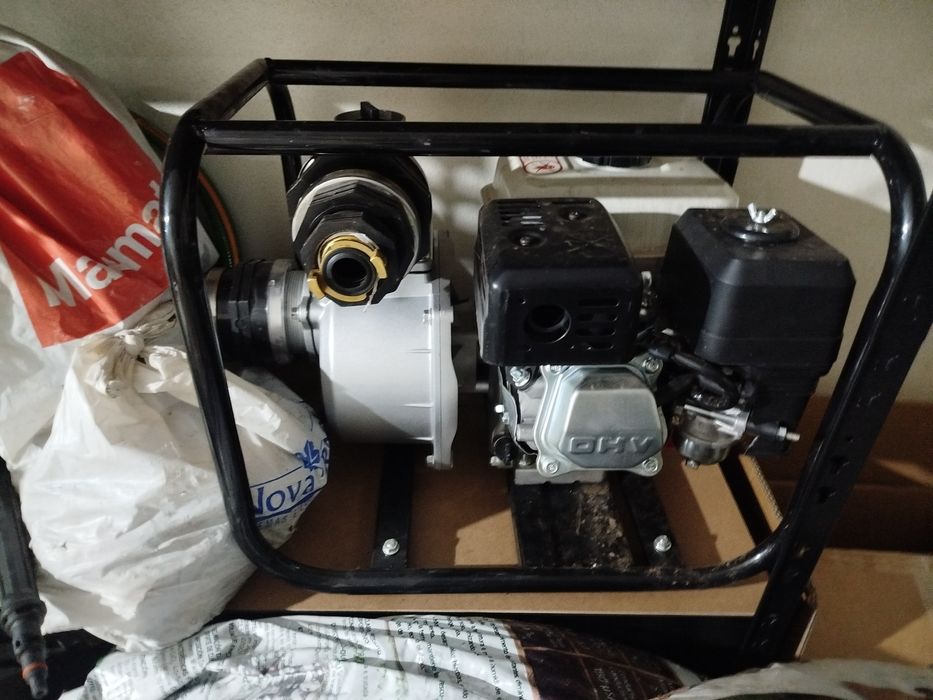 Bomba de água grande caudal 4 T a gasolina