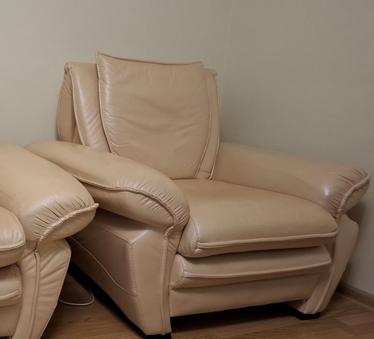 Продам крісло шкіряне у чудовому стані (не розкладне)