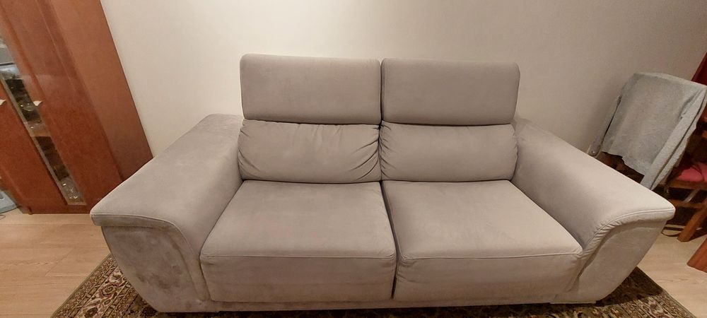 Sofá 3 lugares com com extensível