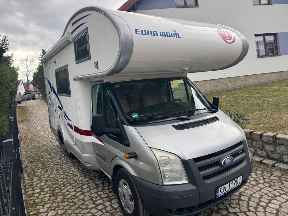 Ford Transit EURA MOBIL  KAMPER*4Osoby*EURA MOBIL*Klima*Idealny*Polecam !!