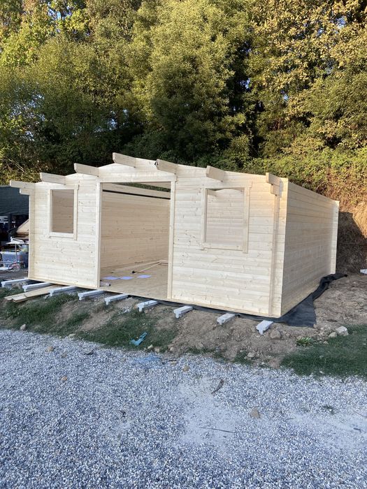 Casa abrigo de jardim 4mX4m