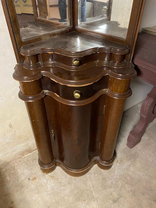 Movel de canto com espelho