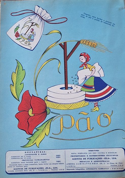 21 Revistas "Bordados à Máquina" e "Ela"