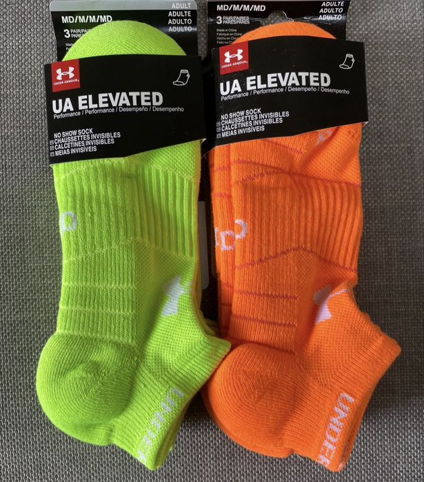 Шкарпетки Under Armour UA Elevated No Show оригінал 6 пар (р. 36-41)