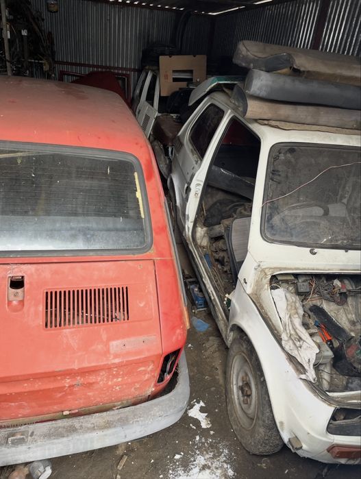 Fiat 126p różne czesci koła
