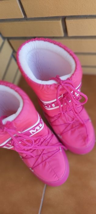 Moon boot śniegowce buty zimowe cieple wiązane 40 moonboots
