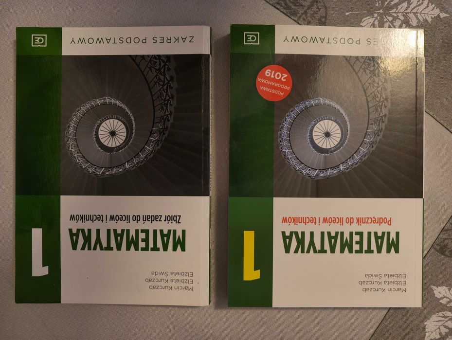 książki do liceum klasa 1 matematyka
