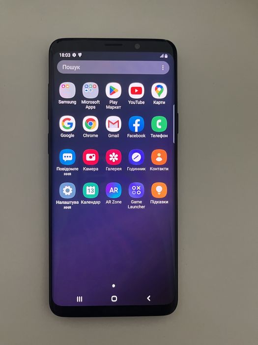 Samsung S9+ робочий , полоси по екрані