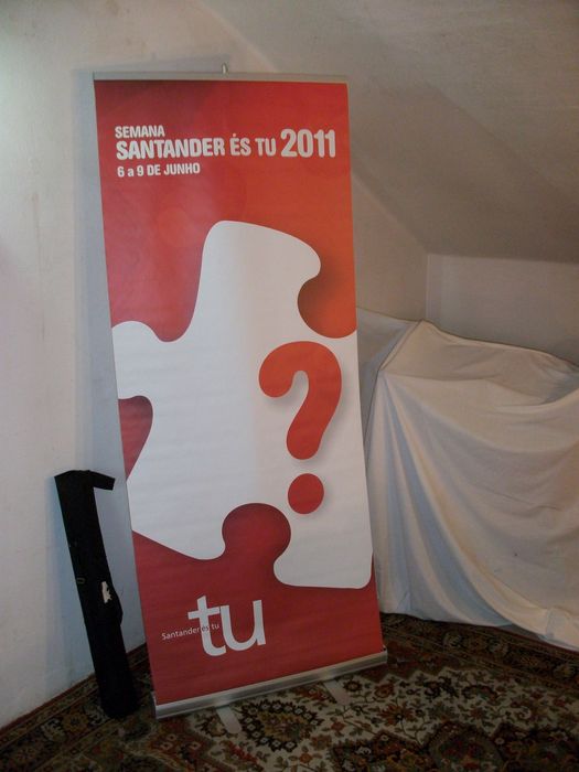 Roll-ups publicitários enroladores